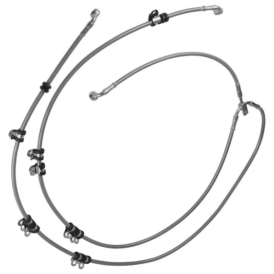 Caltric 705601495 Front Flexible Brake  Hose For Can-Am Maverick X3