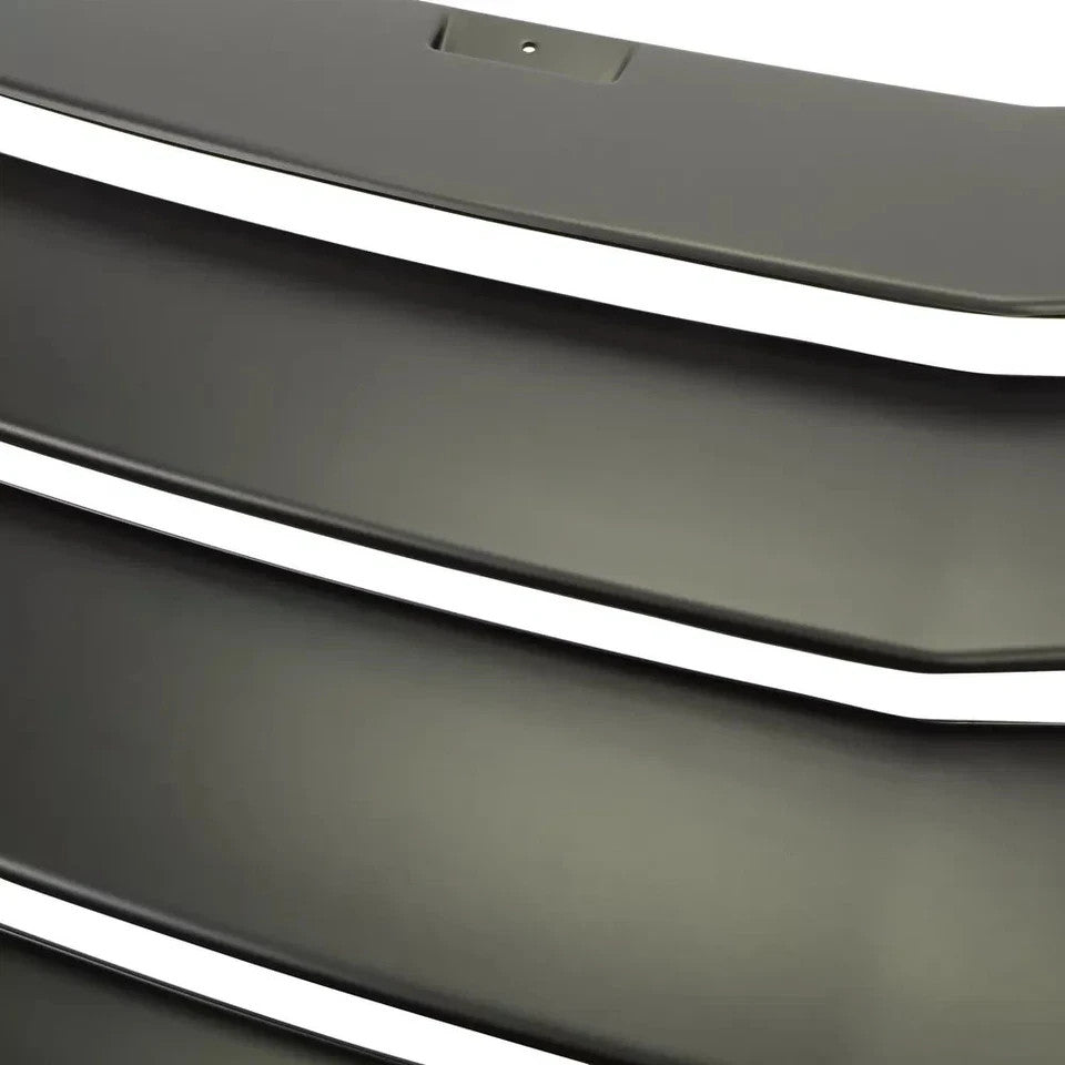 HECASA Rear Window Windshield Louver Cover Sunshade Vent For 11-23 Dodge Charger
