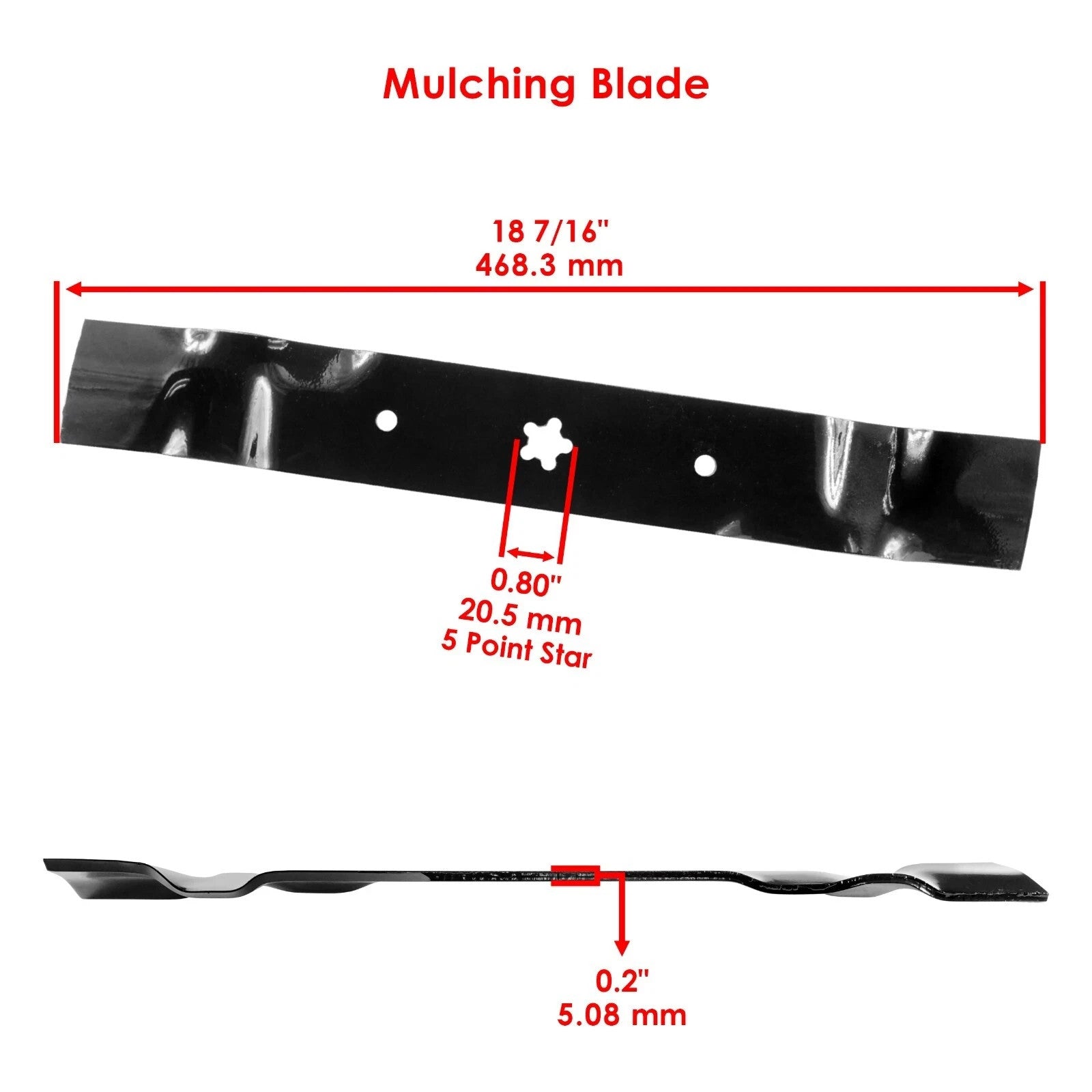  Mower Blade For Husqvarna LGTH2454 Mk-54 YTH24V54 YTH2454 Z5426 Z4218 