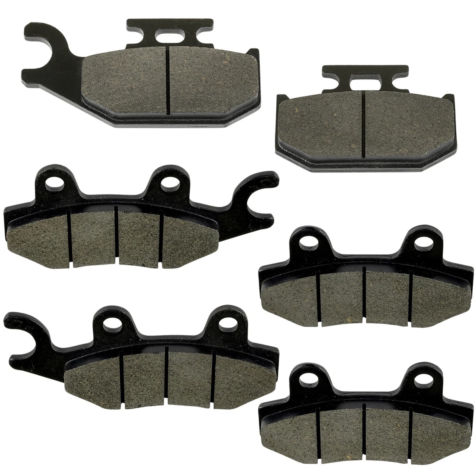 Front Rear Brake Pads for Yamaha Rhino 450 4X4 YXR450 2006-2009