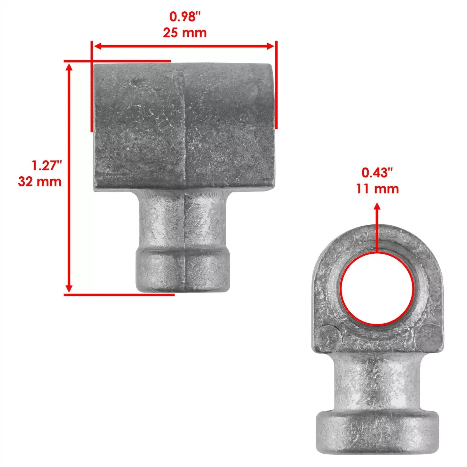 Deck Lift Trunnion fits John Deere D150 D155 D160 D170 E100 E110 E120 GX21718