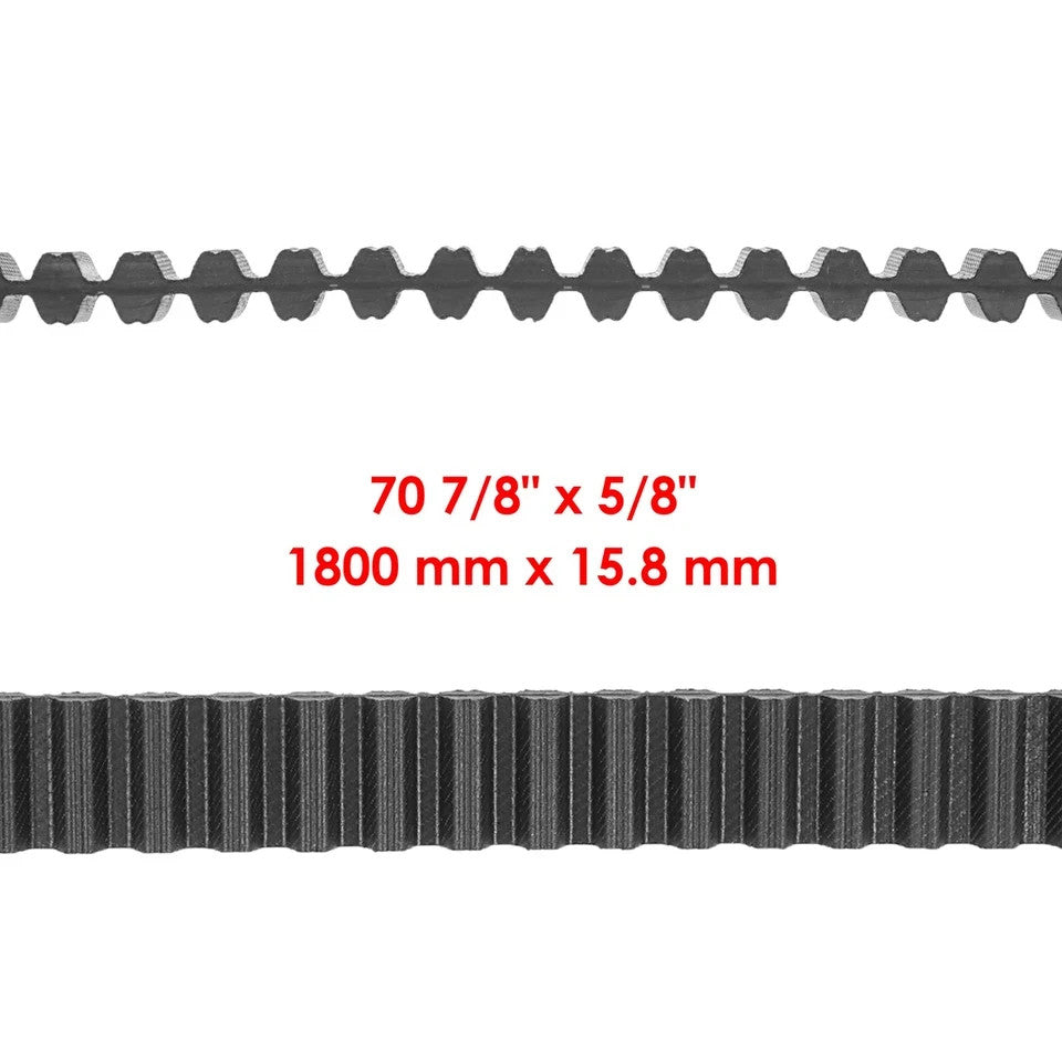 Caltric M127926 42" Timing Belt For John Deere LT133 LT155 LT166