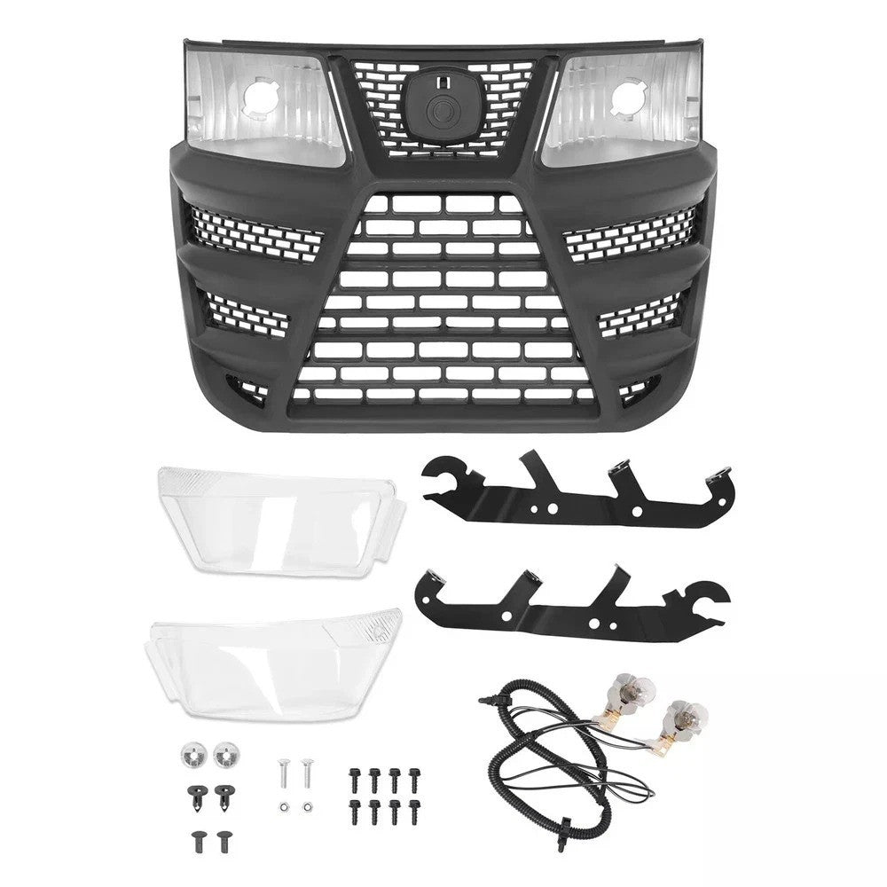 For John Deere X300 X304 X310 X320 X350 X370  X384 X394 Painted Grille Headlight