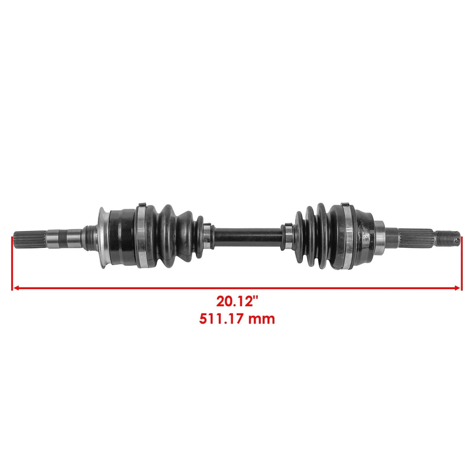 Front Left & Right CV Joint Axles For Kawasaki Bayou 400 KLF400B 4X4 1993-99