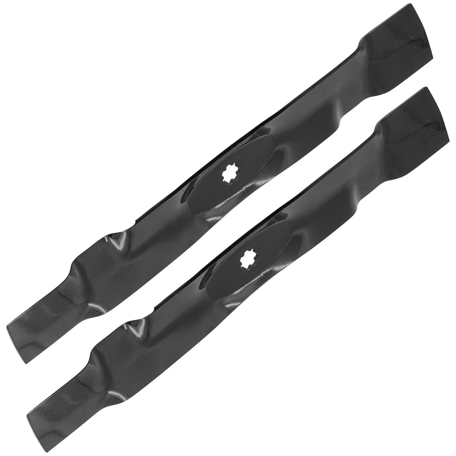 Caltric 21 3/8 inch 7 Point Star 42X" Deck Mulching Blade For John Deere