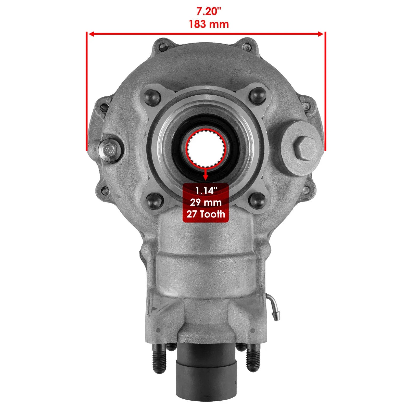 Complete Rear Differential Axle For Honda TRX500 Fm Foreman 500 4X4 S 2005-2011