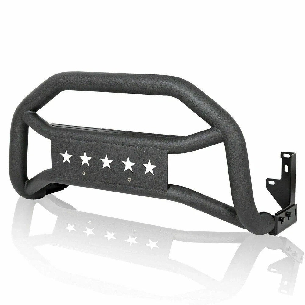 For Toyota Tacoma 2005-2023 Push Front Bumper Grille Guard Textured Bull Bar