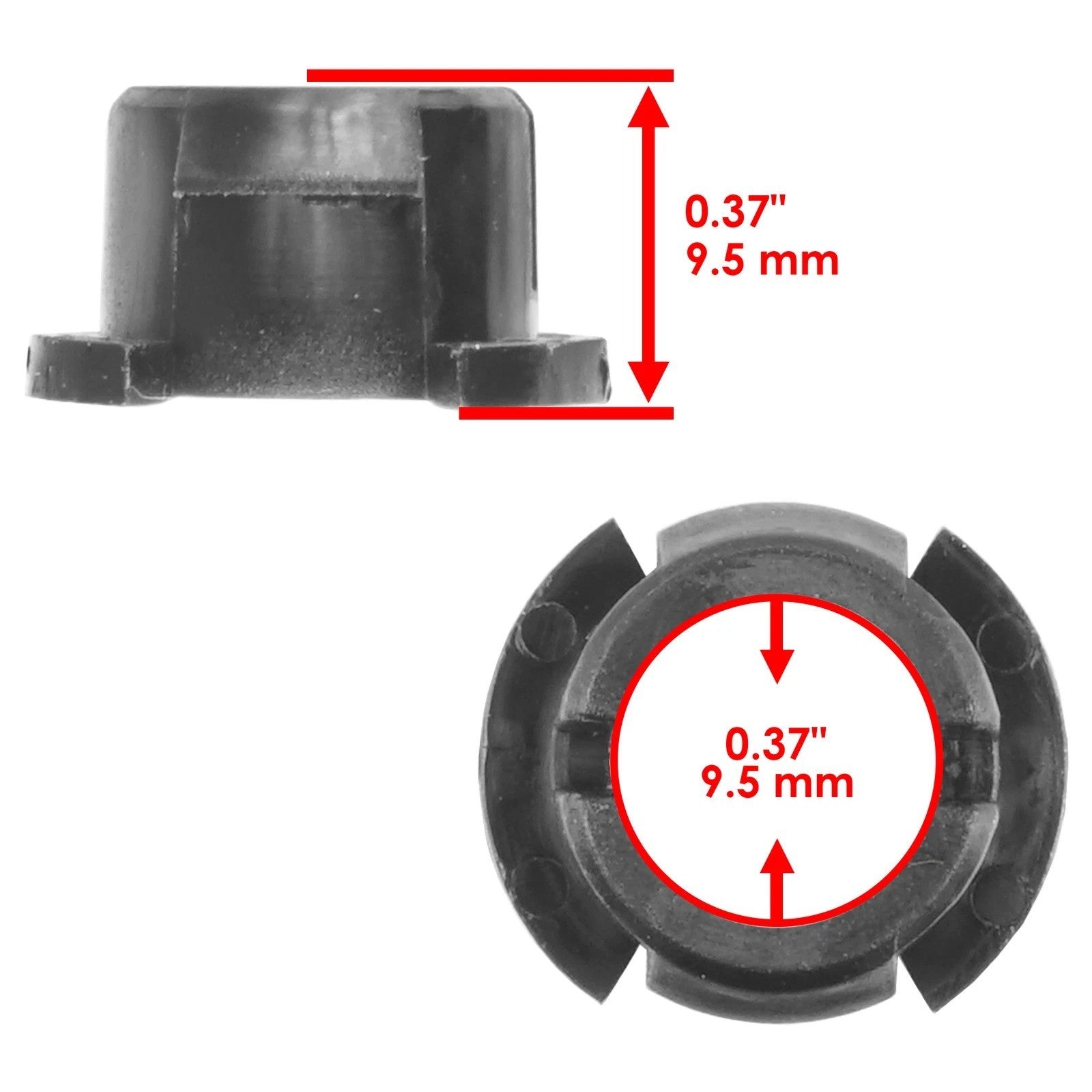 for MTD Snow Throwers Two Steering Bushing 38" ID / 741-0475 941-0475 