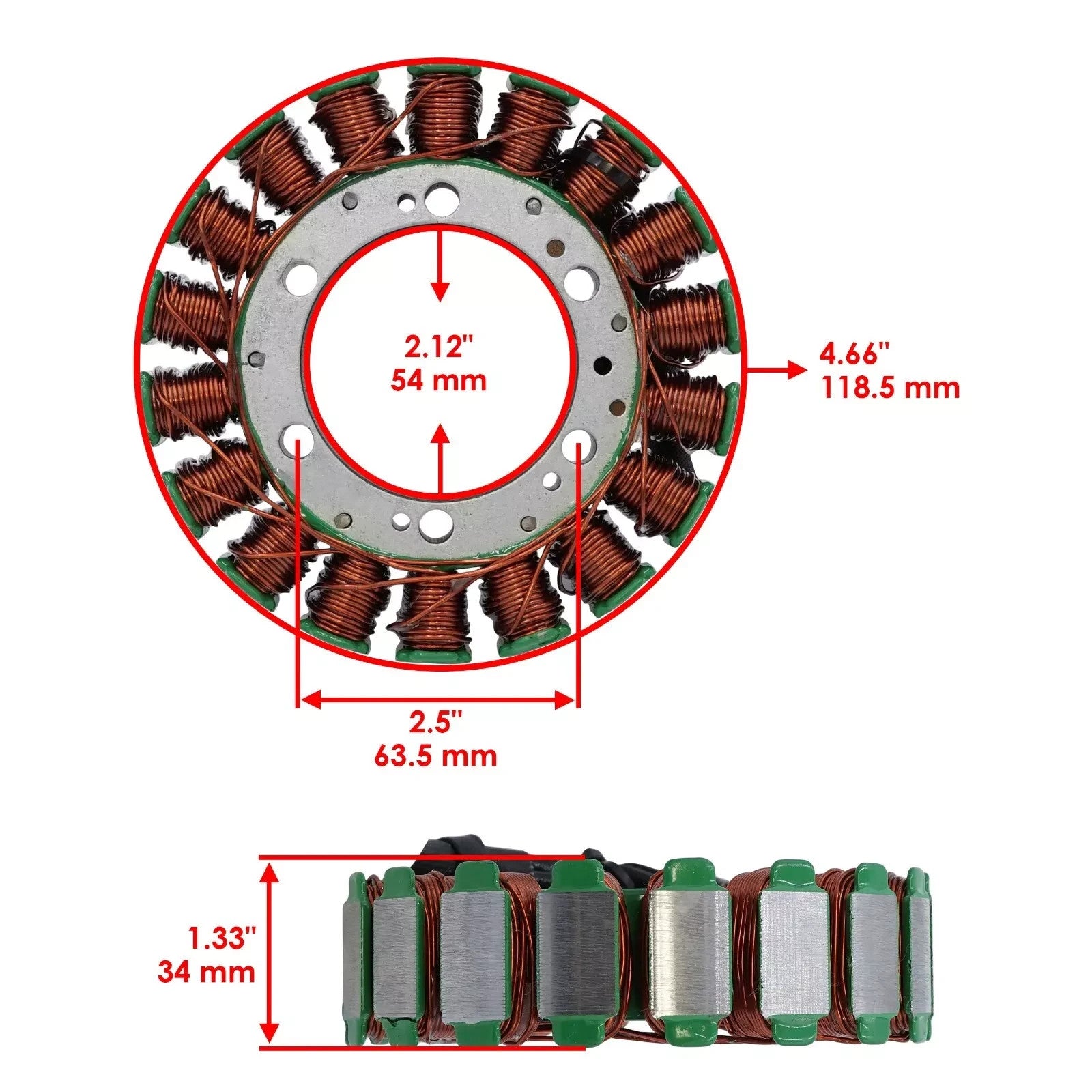 Stator & Gasket for Suzuki DL1000 V-Strom 1000 2002-2009 2012