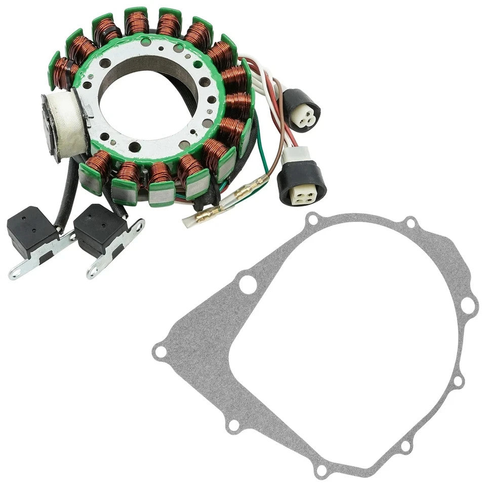 Stator and Gasket for Yamaha YFM350FW Big Bear 350 4X4 1987 1988 1989
