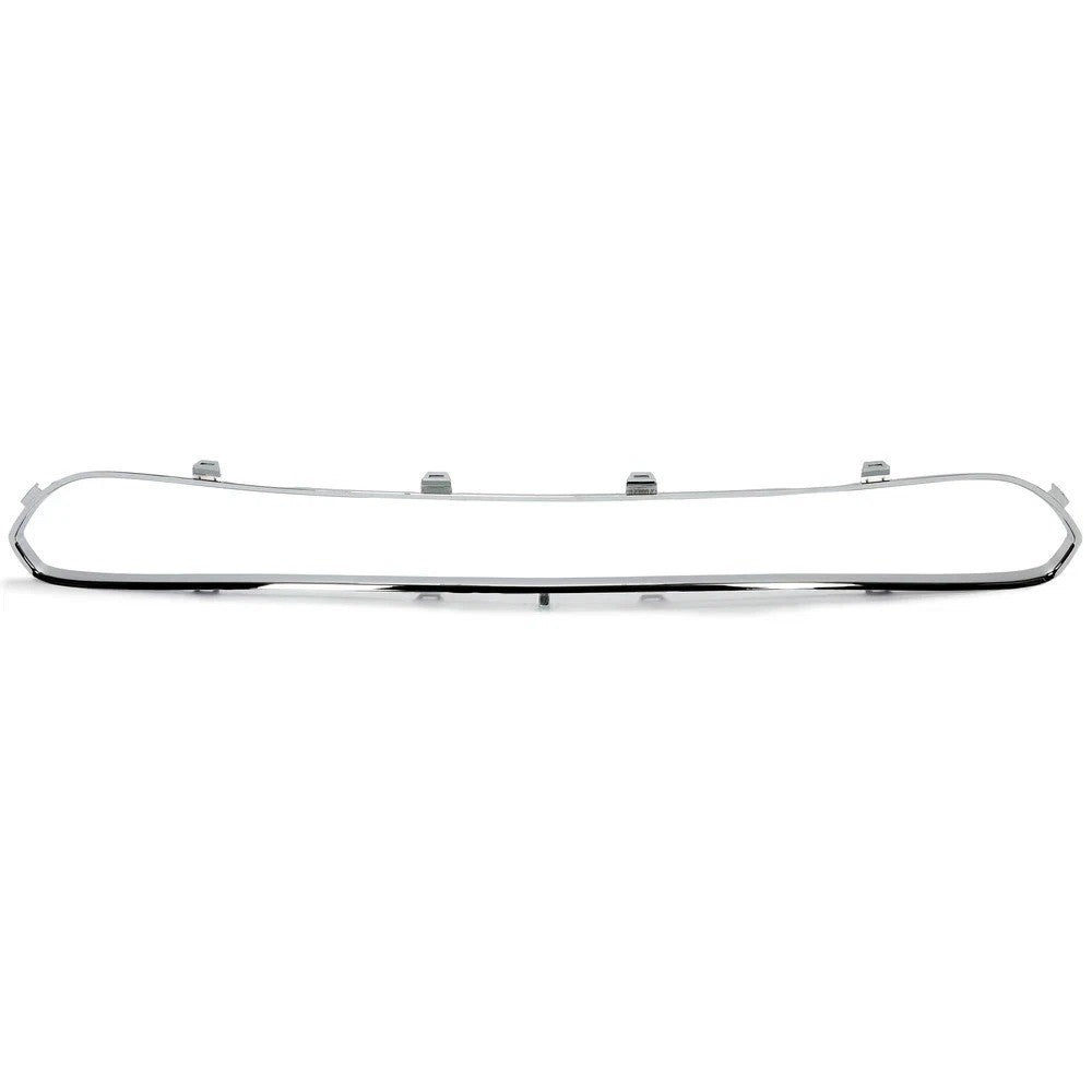 For Ford Fusion 10-12 Front Bumper Lower Grille Black W/Chrome Molding Trim Kit