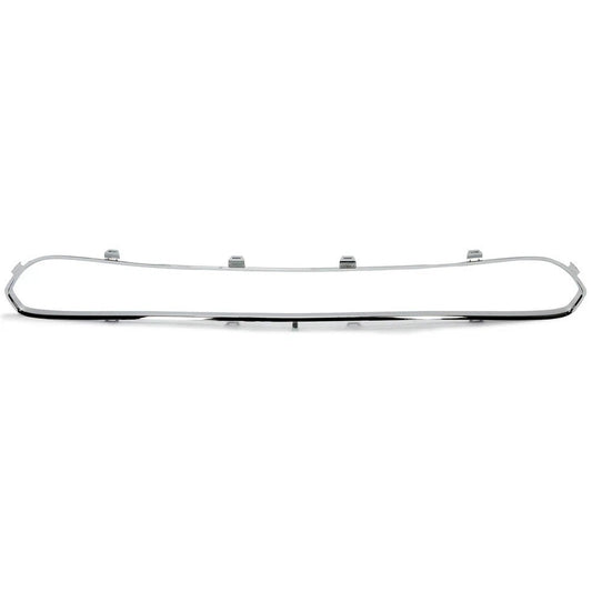For Ford Fusion 10-12 Front Bumper Lower Grille Black W/Chrome Molding Trim Kit