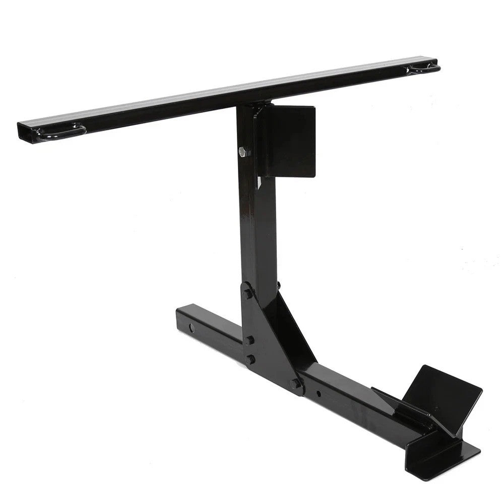 HECASA Motorcycle Trailer Carrier Tow Hitch Rack Motorcycle Carrier Black
