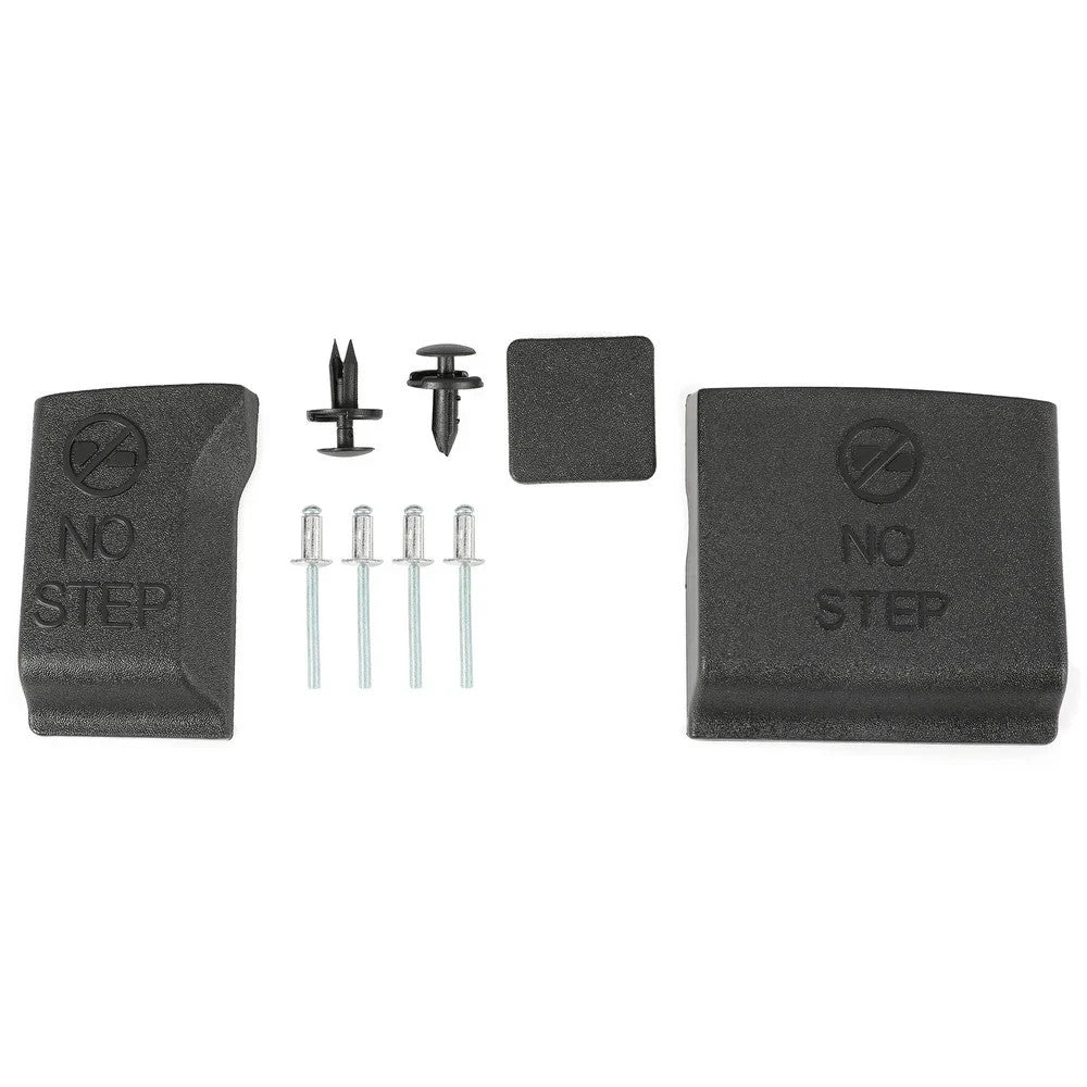 For 2017-2022 Ford Super Duty F250 F350 Flex Step Tailgate Molding Cover Cap Kit