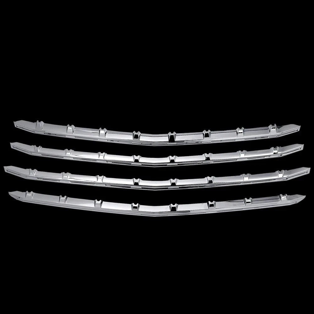 Grill Cover For Chevy Silverado 1500 2019-2022 Snap On Grille Overlay Chrome