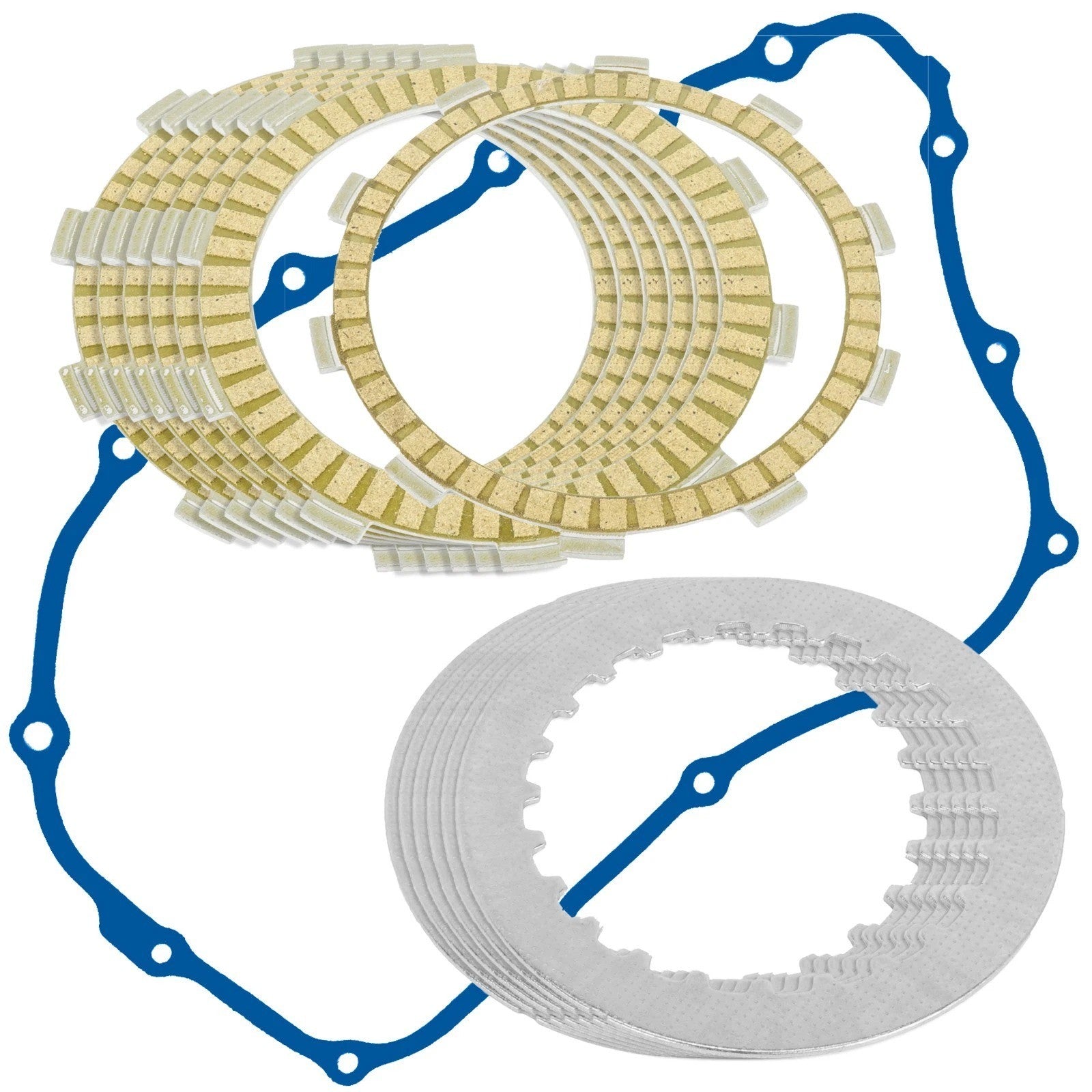 Clutch Friction Plates And Gasket Kit for Honda CB450SC Nighthawk 450 1982-1986