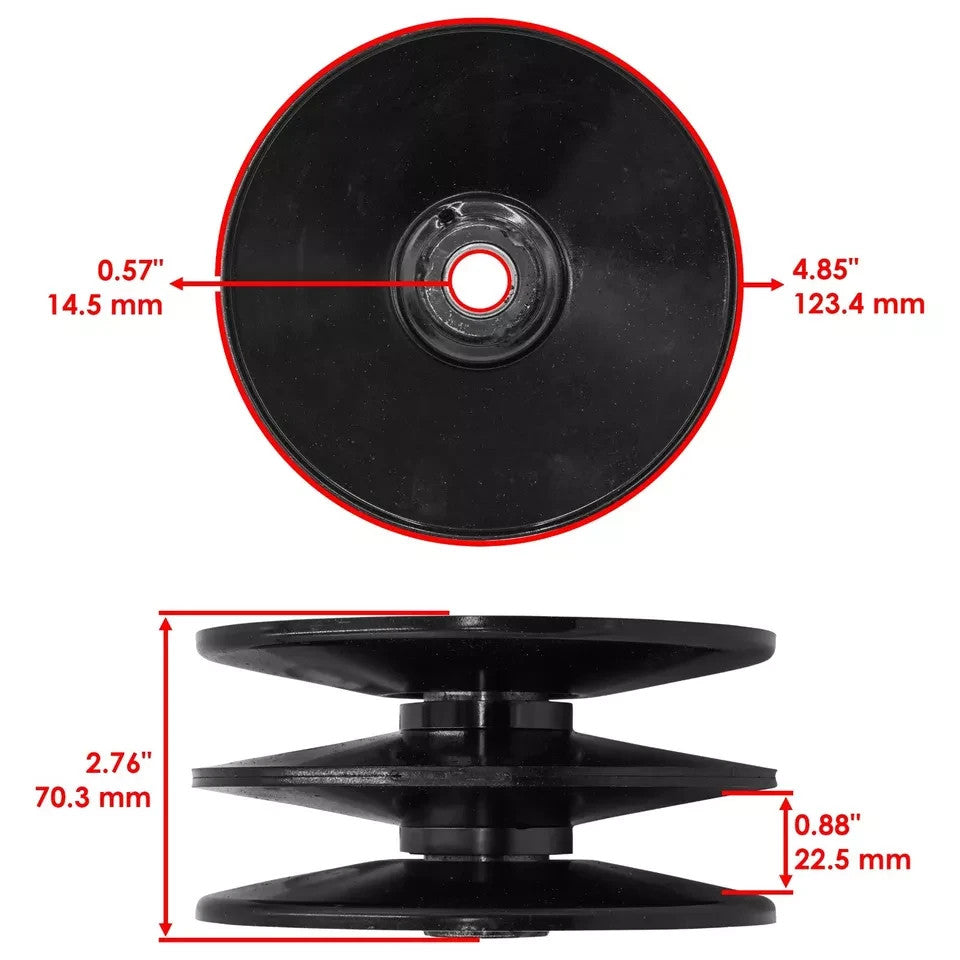 Transmission Pulley for White Outdoor LT-120 L-13 LT-1300 LT-14 LT-15 717-0800