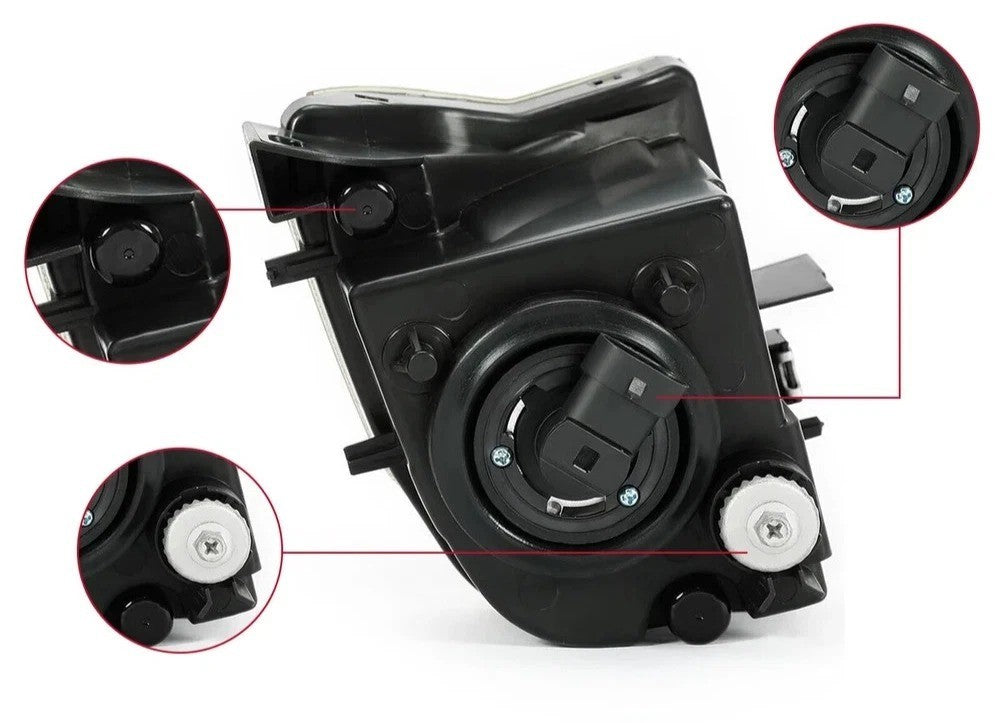 For Lexus IS250 IS350 2006-2010 Smoked Lens Fog Lights Driving Lamps Pair DOT