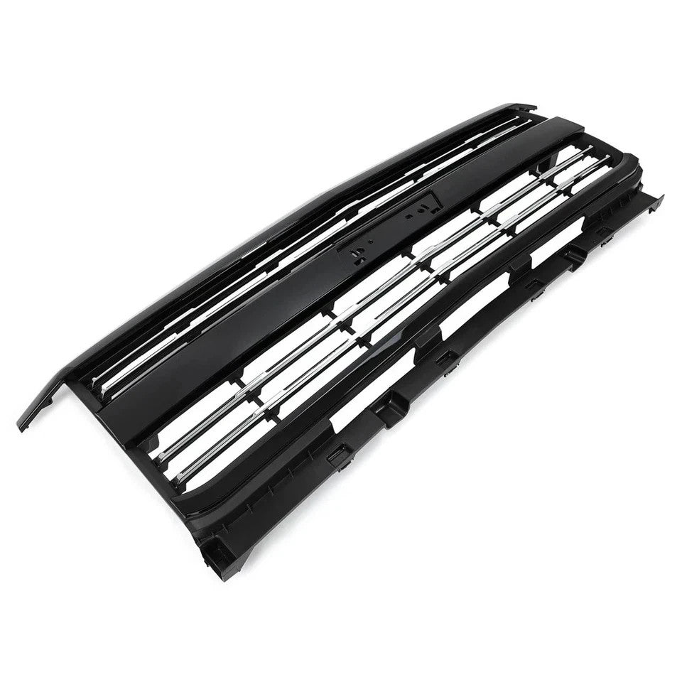 Fits Silverado 2500 HD 3500 HD 2015-2019 Factory Style Grille Hood Black Painted