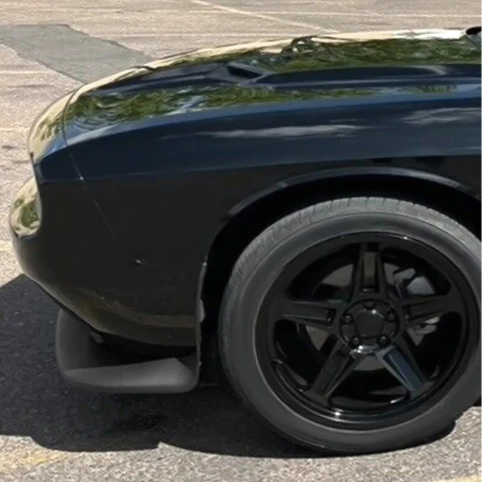 HECASA Front Lower Spoiler Lip Splitter For Dodge Challenger GT& SRT & R/T 15-23