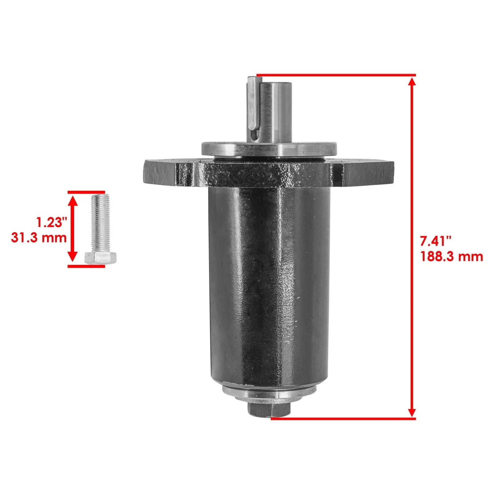 Deck Spindle for Gravely 988173 988186 991080 991083 991011 ZT52 PM152 52"/ 3x