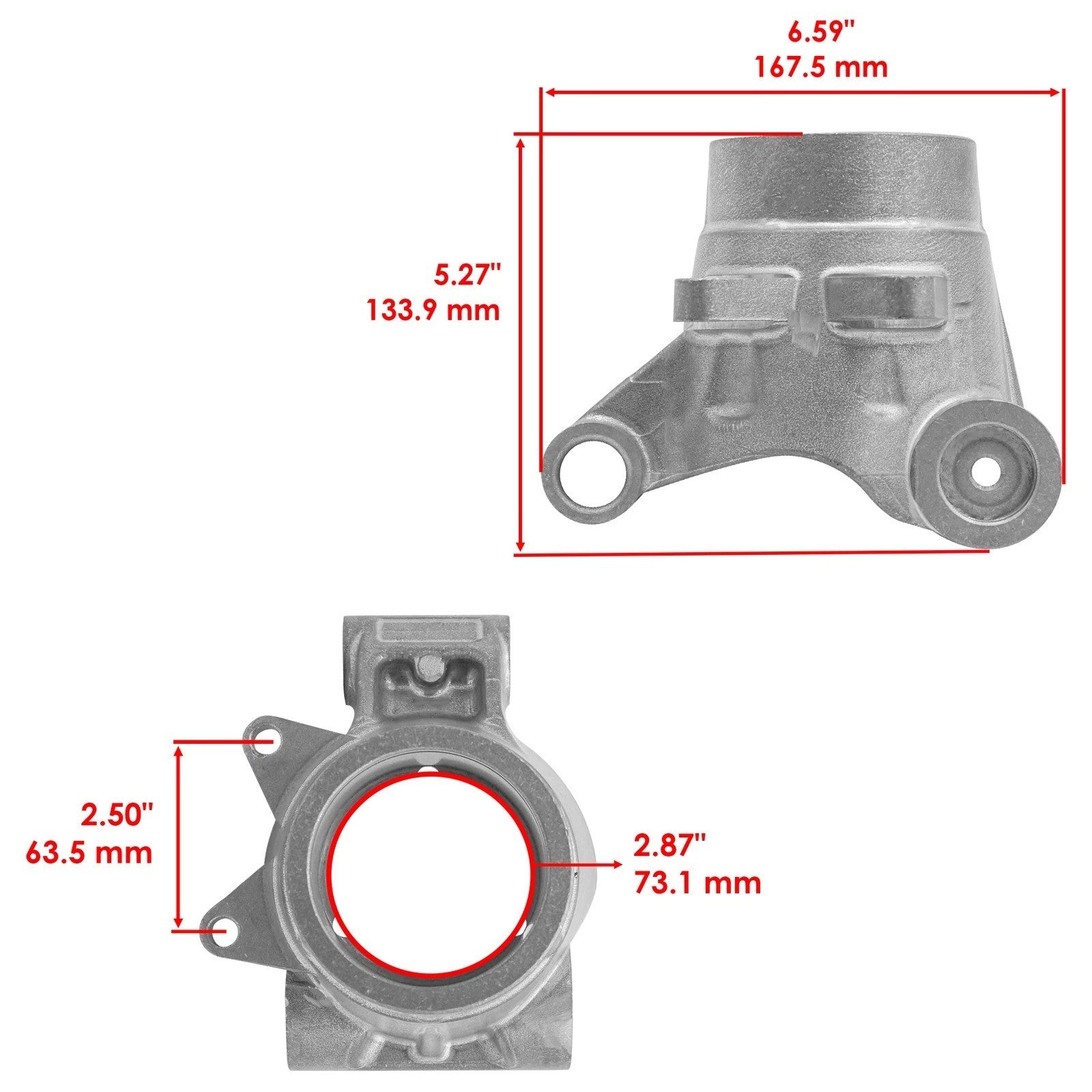 Rear Wheel Bearing Carrier For Polaris Sportsman 570 14-25 / Sportsman 700 07 10