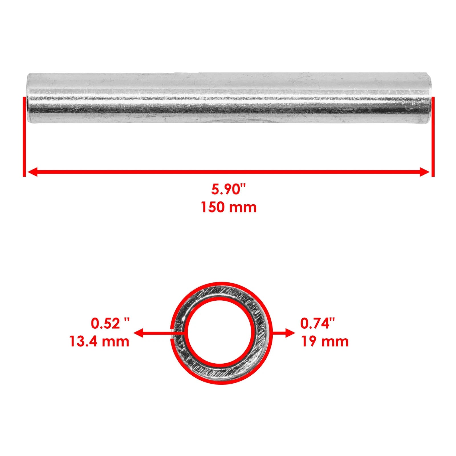 Caltric 1-633580 633580 103-0063 Wheel Axle & Bearing Kit For Exmark For Toro