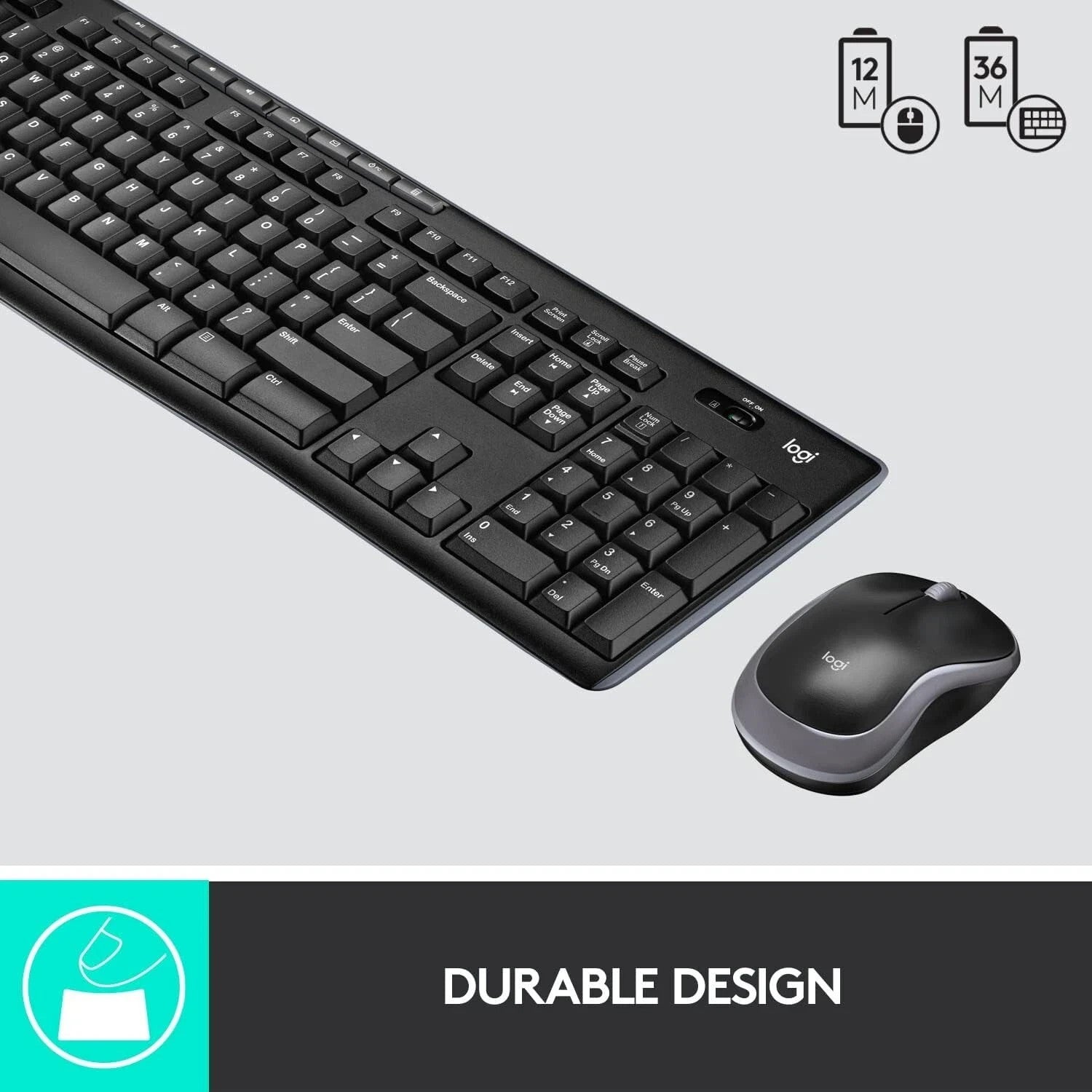 Logitech MK270 Wireless Keyboard and Mouse Combo - 920-008813