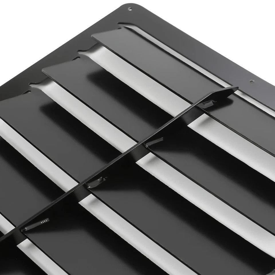HECASA For Camaro Z28 IROC-Z IROC 85-90 Heat Extractor Hood Louvers Scoop Steel