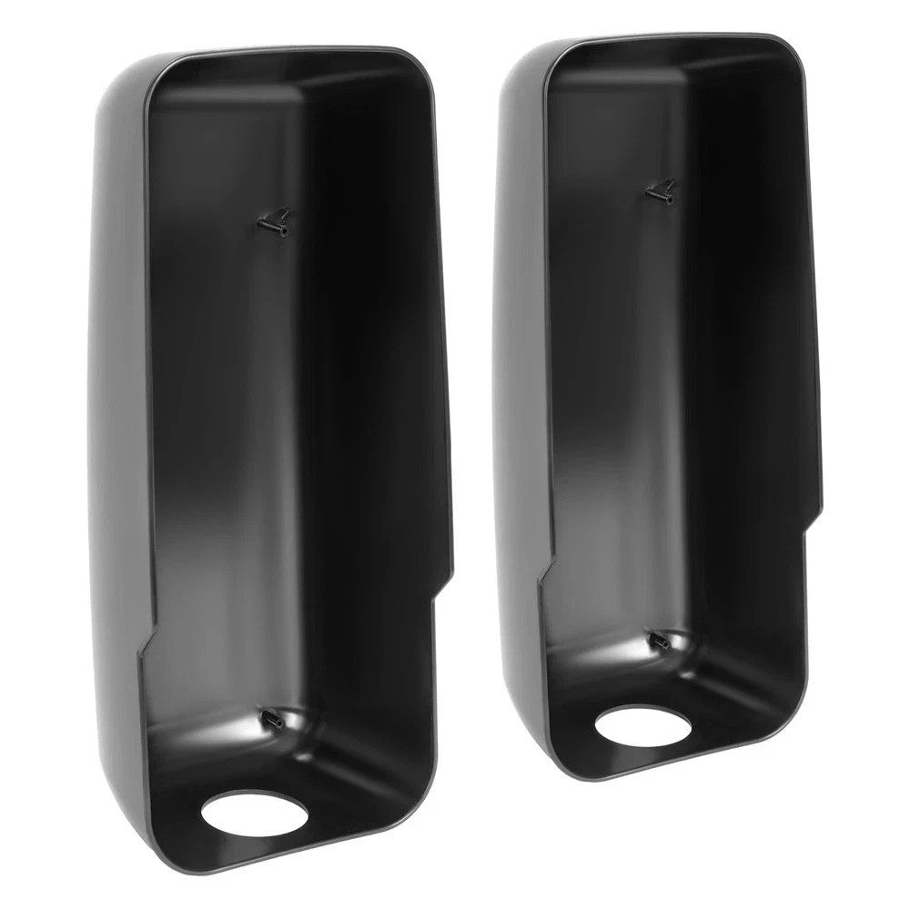 Pair Side View Mirror Cap Cover For Chevrolet GMC C4500 Kodiak Topkick 2003-2009