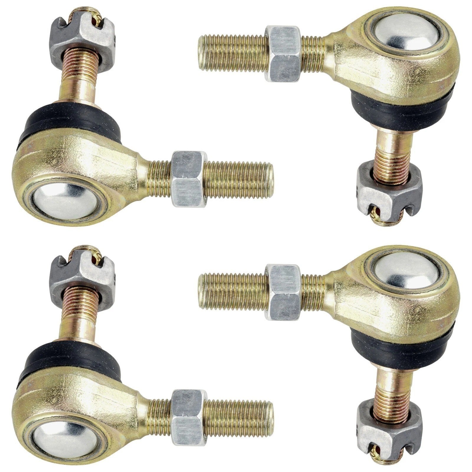 2 Pairs Inner Outer Tie Rod End for Polaris Predator 500 03-06 7061112 7061113