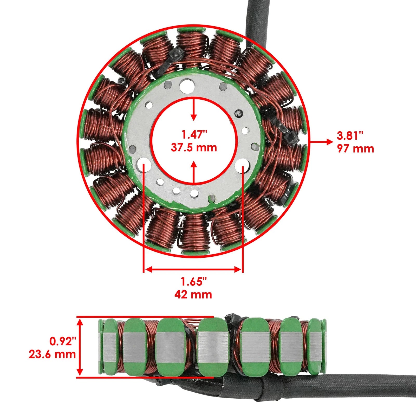 Stator And Gasket For Yamaha YFZ450R YFZ450 R 2009-24/ YFZ450Rse Special 2009-24