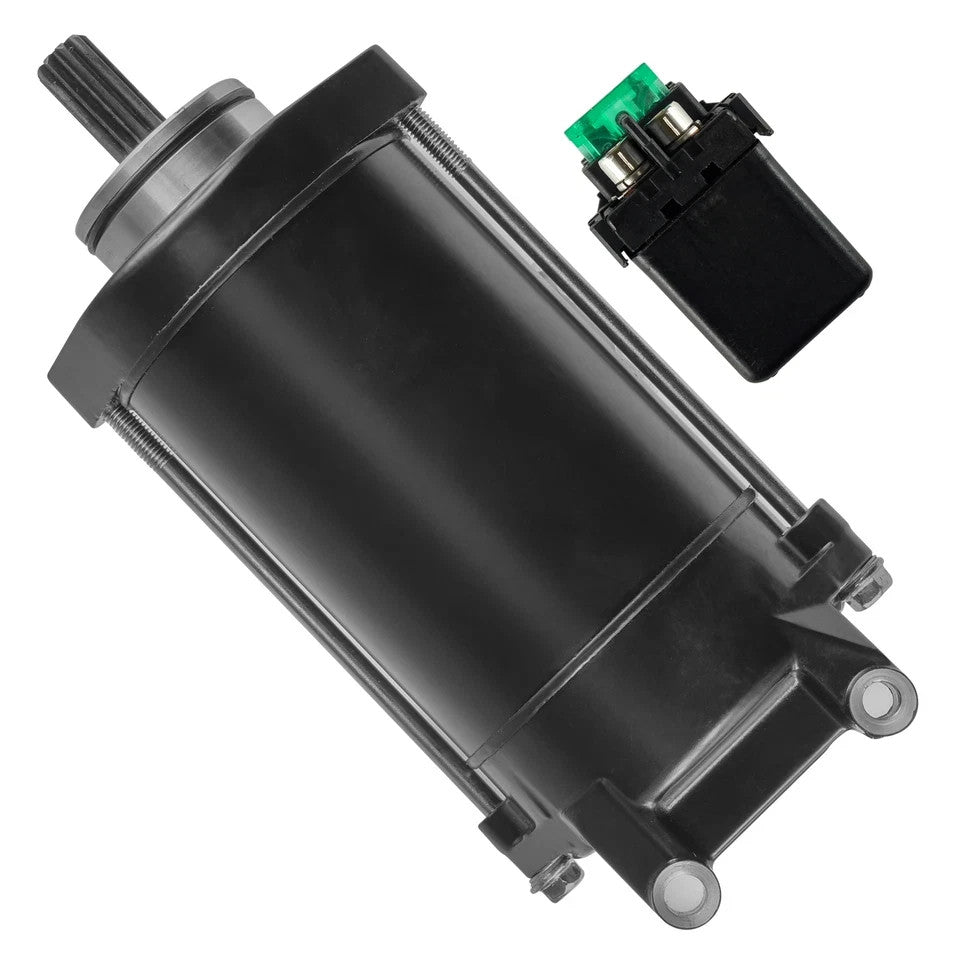 Starter And Relay Solenoid for Kawasaki Vulcan 1500 VN1500 1996-2008