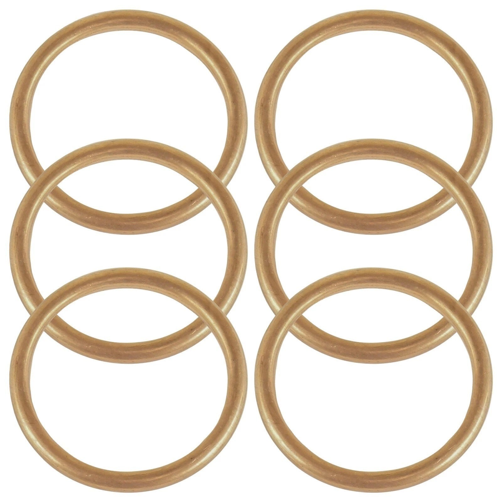 6-Pack Exhaust Pipe Gasket for Honda Cbx Supersport 1979 1980 1981 1982