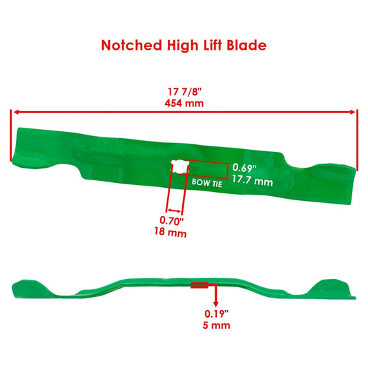 942-04154A 742-04154 742-04154A 942-04154 High Lift Blade For Cub Cadet MTD