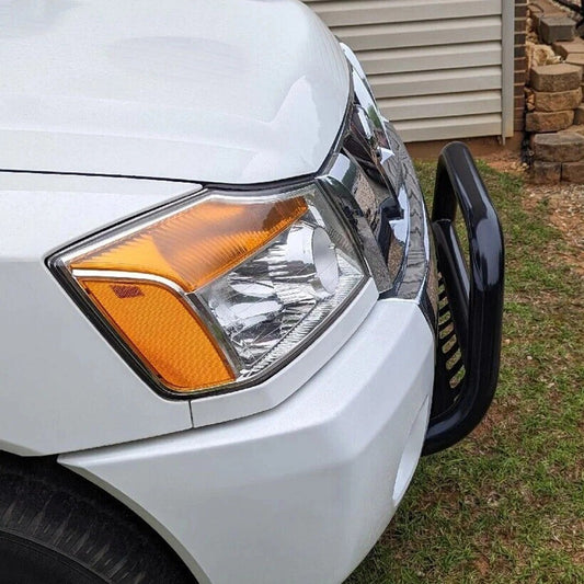 Bull Bar Bumper Grille Guard For 2004-2015 Nissan Titan/armada Black Push