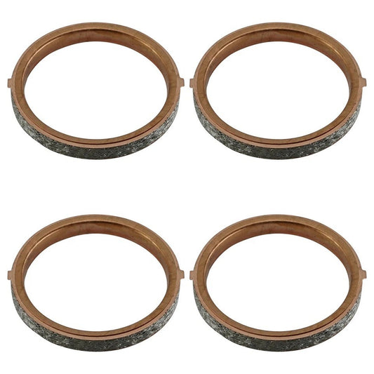 4 Exhaust Muffler Pipe Gaskets for Suzuki GSX-R1000 2001-06 / GSX-R1000Z 2003-04