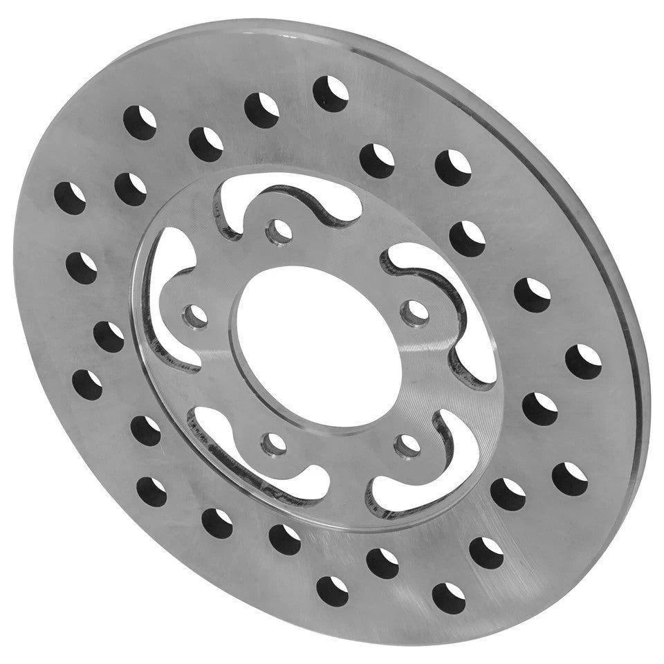 Caltric Rear Brake Disc Rotor For Honda Rancher 420 TRX420 4x4 2009 2010-2021