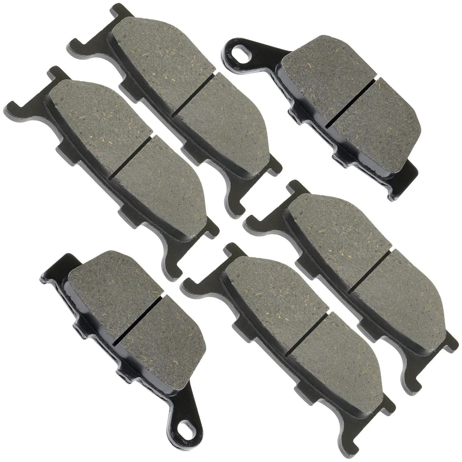 Front Rear Brake Pads for Yamaha FZ6R FZ600R 2009 2010 2011 Front Rear