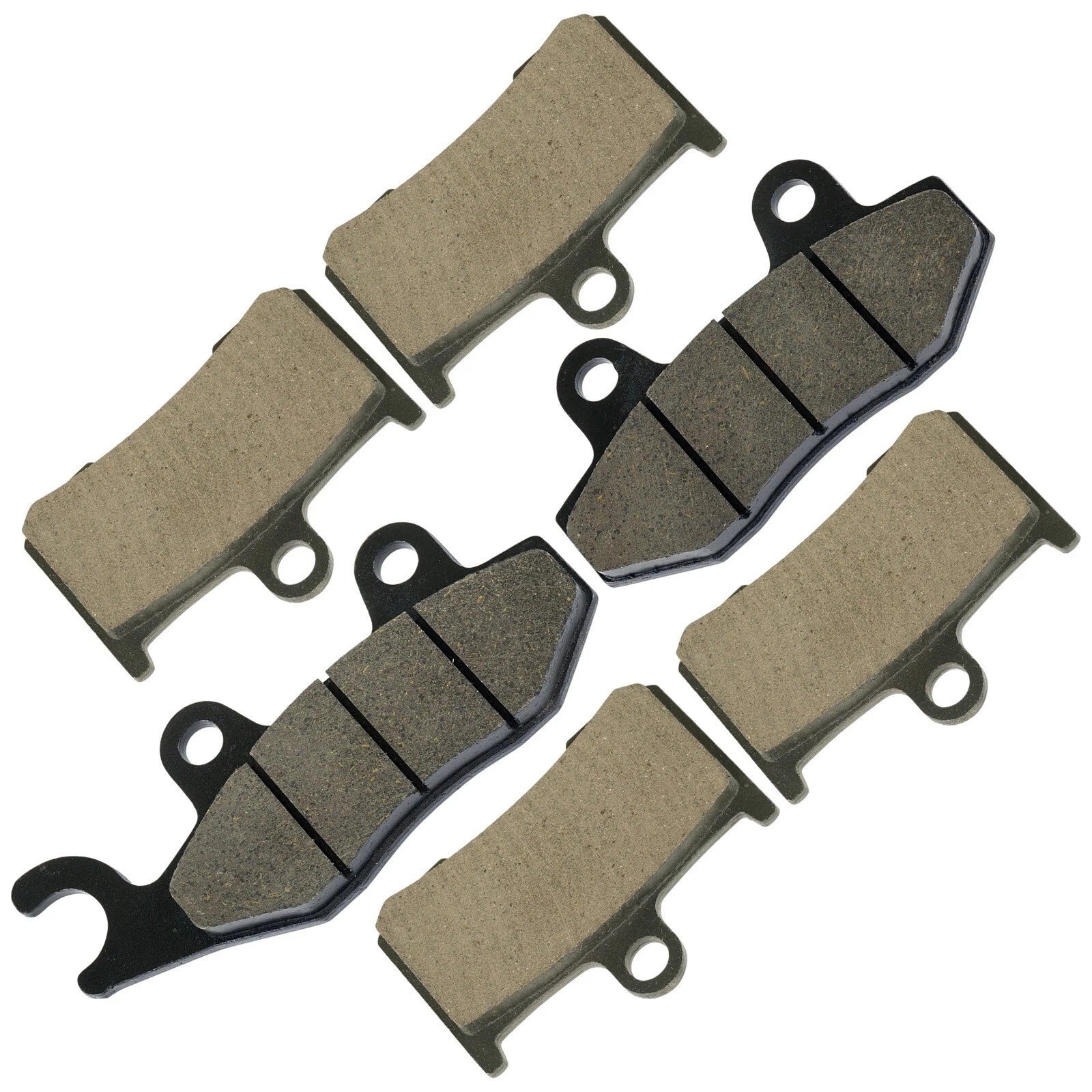 Caltric Front and Rear Brake Pads for Triumph Speed Triple / R 1050 2005-2015