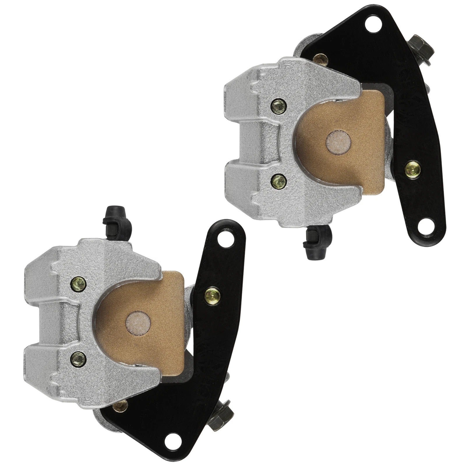 Front Left Right Brake Caliper W/Pads For Yamaha Kodiak 450 YFM450 4X4 2003-2026