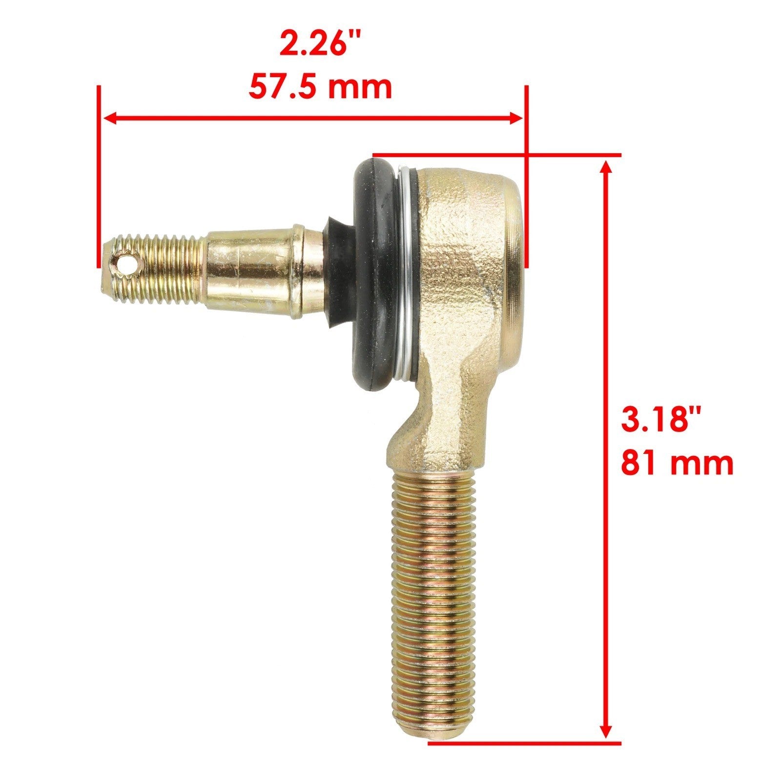 2 Tie Rod and Tie Rod End kit fits Yamaha YFZ450R 2014 2015 2016 2017 2018- 2024