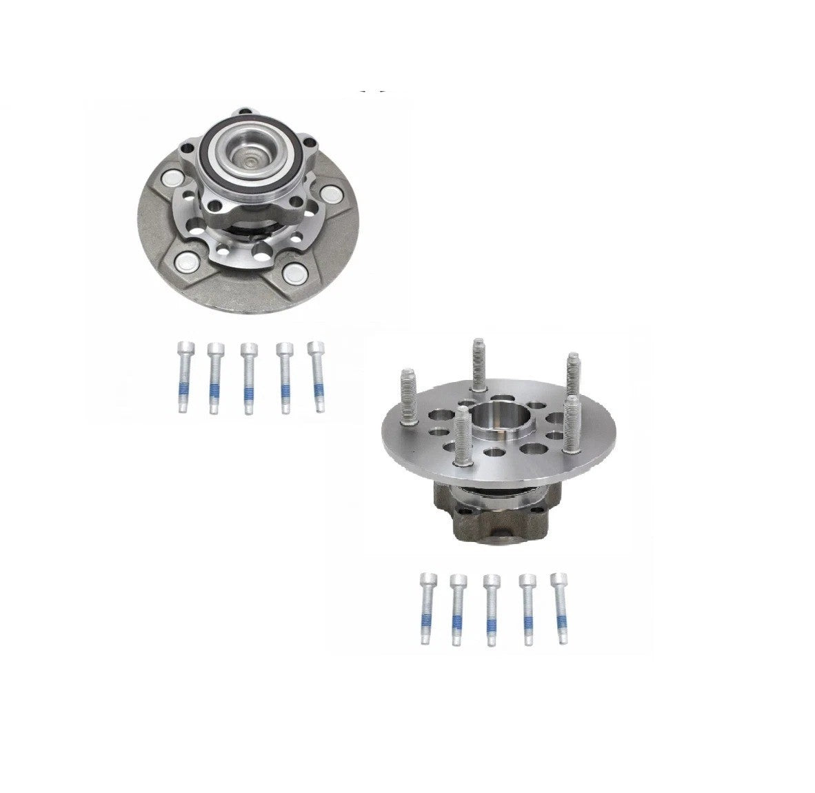 Front Wheel Bearing & Hub Assembly Pair LH RH Sides for Ford Transit w/ SRW