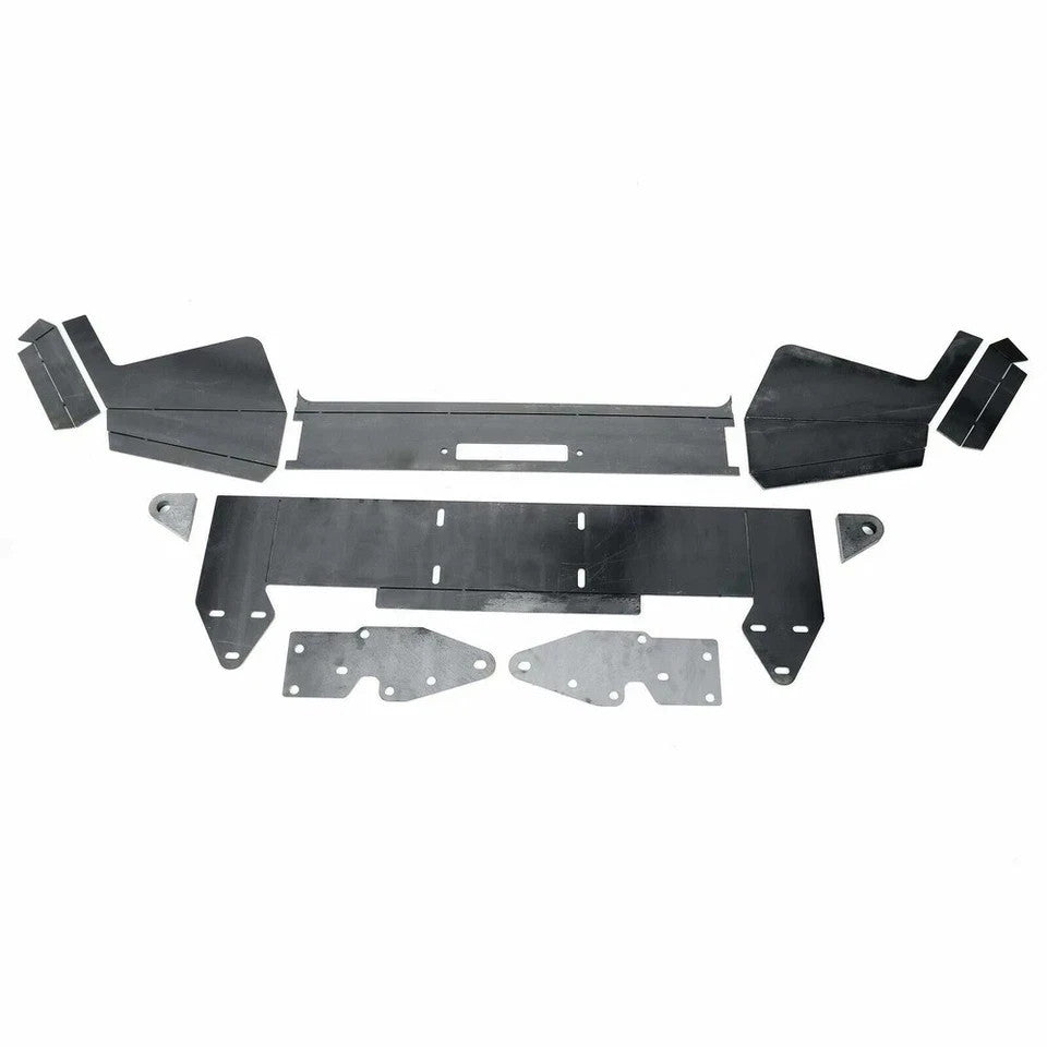 DIY Front & Rear Bumper Kit Bare Metal For 1984-2001 Jeep Cherokee XJ New