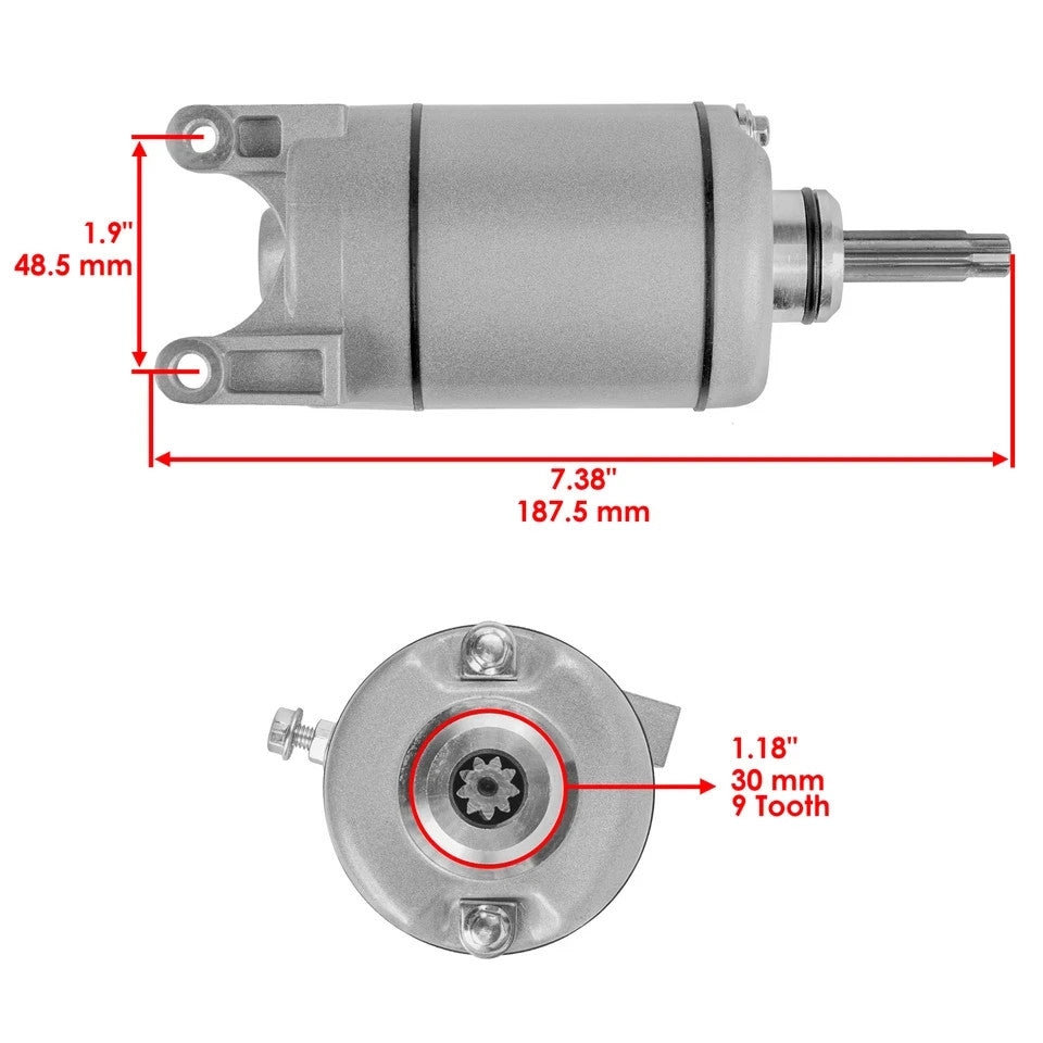 Starter for Honda TRX400EX Sportrax 400 EX 397cc 1999 2000 2001 2002 2003 2004