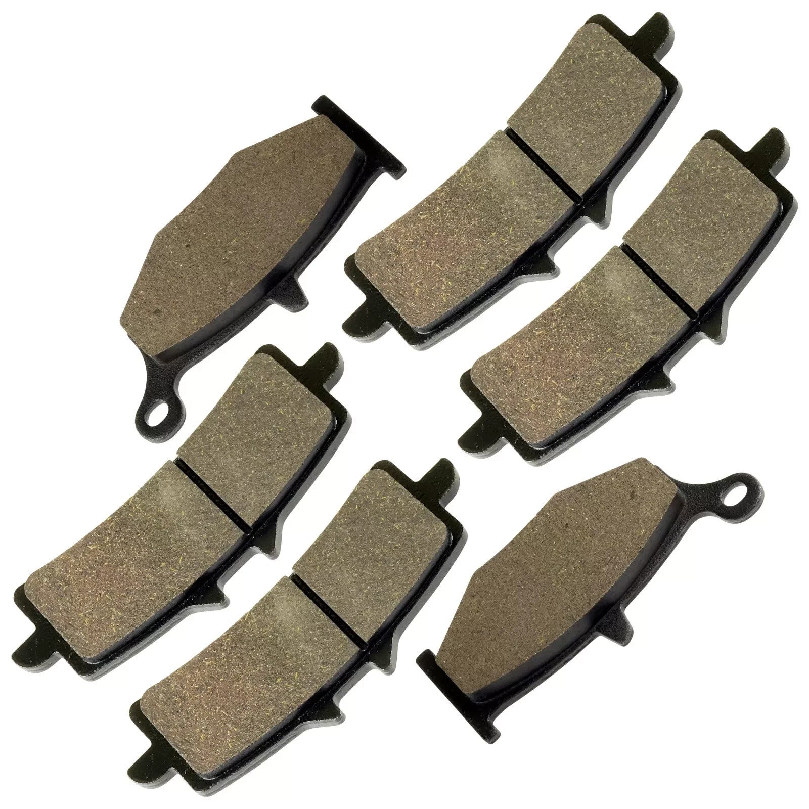 Front And Rear Brake Pads for Suzuki GSX1300R GSX 1300R Hayabusa 2013-2017