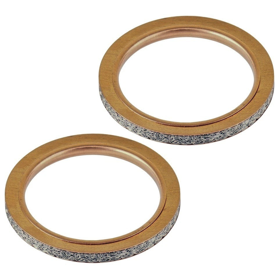 2 Exhaust Muffler Pipe Head Gasket FITS Yamaha XJ650 XJ550 XJ750 1980 1981- 1983