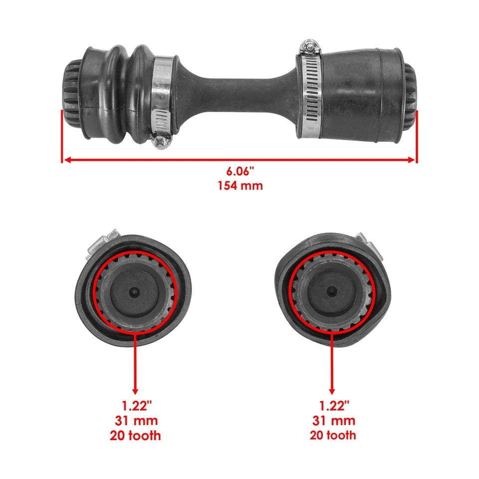 Front Differential Drive Shaft for Can-Am Outlander 650 4X4 6X6 2013 2014 - 2019