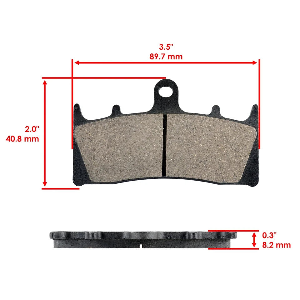 Brake Pads for Suzuki GSXR1000 GSXR 1000 2001 2002 Front Brakes Motorcycle
