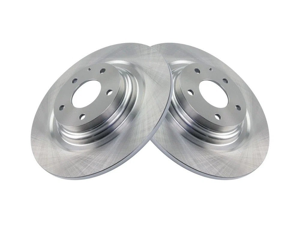 Rear Brake Rotors Set Solid For 2016-2023 Mazda CX-9